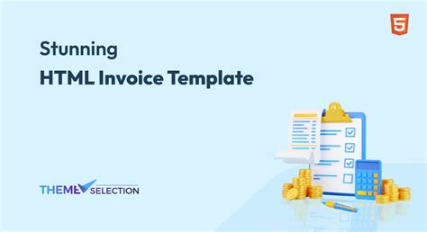 10 Stunning HTML Invoice Template 2024 ThemeSelection