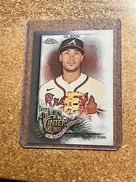 Topps Chrome Allen Ginter Matt Olson Ebay