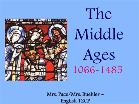 Ppt The Middle Ages Powerpoint Presentation Free Download Id1560209