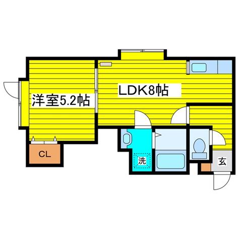 フレッシュハウス元町 102 アパート｜居住用の物件情報 【エイブル】札幌で賃貸マンション・アパート・戸建のお部屋をお探しなら｜フリールーム