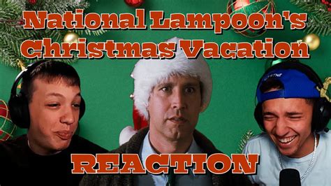 National Lampoon S Christmas Vacation 1989 MOVIE REACTION FIRST