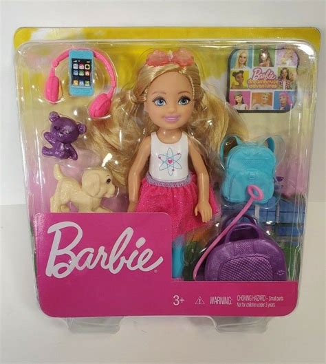 New 2019 Barbie Chelsea Travel Set Doll Dreamhouse Adventures Mattel Fwv20 Ebay