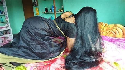 Silky And Smooth Gorgeous Long Hair Play Long Hair Play For Beautiful