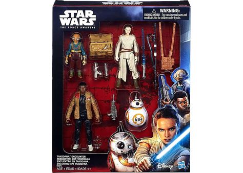 hasbro star wars  force awakens takodana encounter maz kanata rey