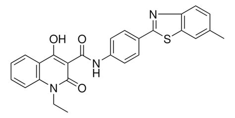 1 ETHYL 4 HYDROXY N 4 6 METHYL 1 3 BENZOTHIAZOL 2 YL PHENYL 2 OXO 1