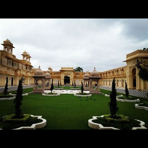 Love The Landscaping At The Oberoi Udaivilas Udaipur Courtesy