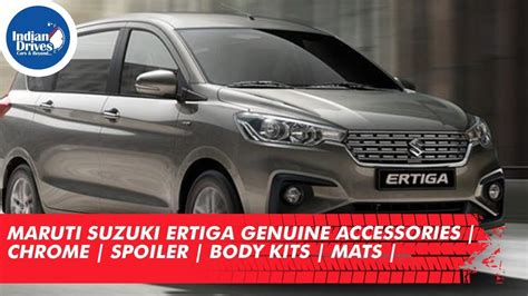 Maruti Suzuki Ertiga Genuine Accessories Chrome Spoiler Body Kits