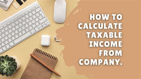 How To Calculate Taxable Income From Company Fm Skill Sharing