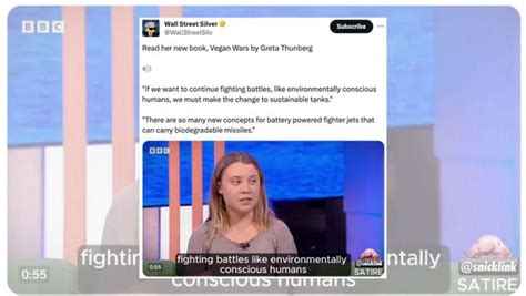 Greta Thunberg Deepfake Shows Her Calling for 'Sustainable' War Tanks and Weaponry | Snopes.com