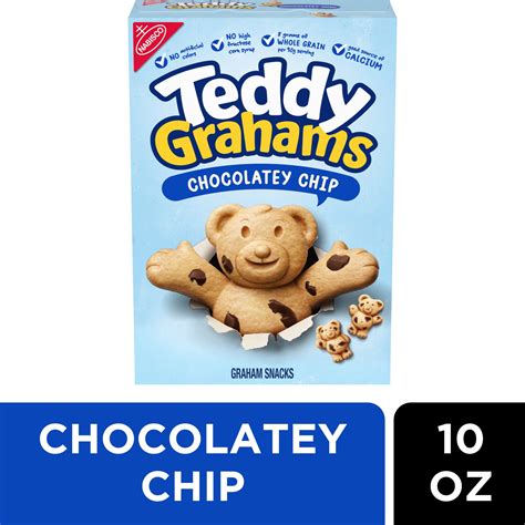 Teddy Grahams Chocolatey Chip Graham Snacks 10 Oz Walmart