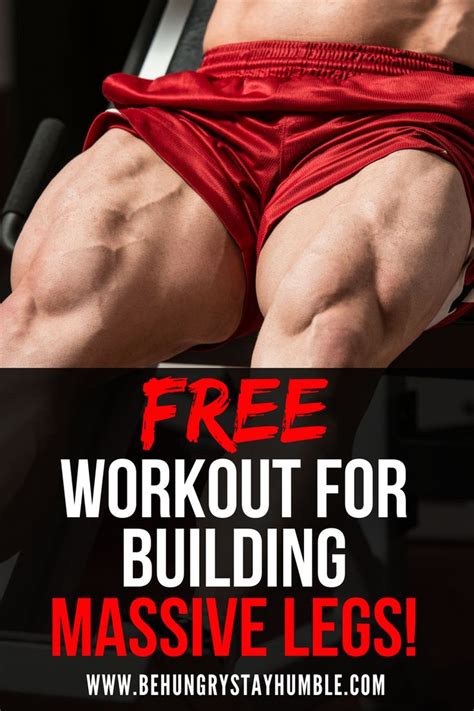 How To Get Bigger Legs The Best Moves To Build Bigger Legs Bigger Legs Workout Leg Workouts