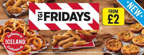 Tgi Fridays Exclusive Range Iceland Foods