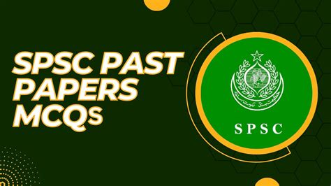 SPSC Past Paper SPSC Past MCQs For SST Preparation SPSC HST SST Test