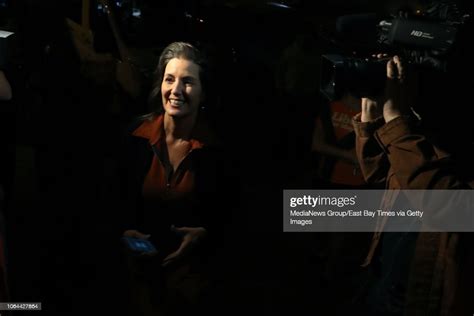 Oakland Mayor Libby Schaaf Arrives At Her Campaign Headquarters In