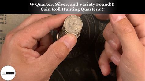 W Quarter Silver And Variety Found Coin Roll Hunting Quarters