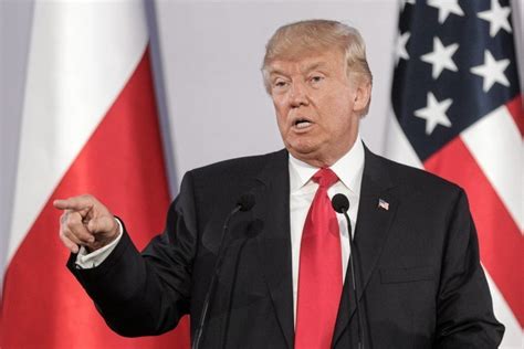 Trump M Wi O Wizycie W Warszawie Zapowiedzia E Przyleci Do Polski