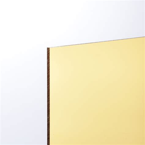 Gold Mirror Acrylic Sheet Cut To Size Plastic Direct