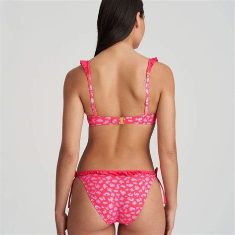 Bikini Rosa Braga Lazos Unas Con Descuentos Bikini Rosa Bikinis