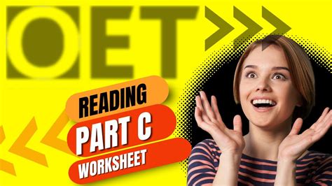 Oet Reading Part C Worksheet OET 2 0 Online Classroom YouTube