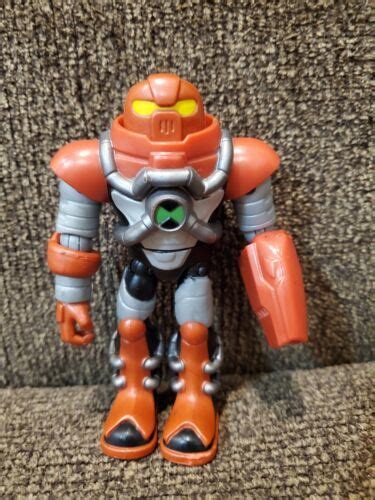 Playmates Ben Omni Kix Armor Heatblast Action Figure Lot Of