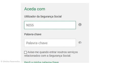 Recomendado Acesso Aos Servi Os Atrav S Do Portal Da Seguran A Social