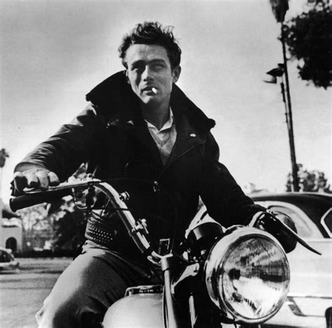 James Dean Motorcycle Photo Bisous Magazine