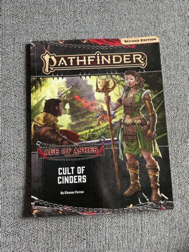 Pathfinder Adventure Path Cult Of Cinders Age Of Ashes 2 Of 6 2nd