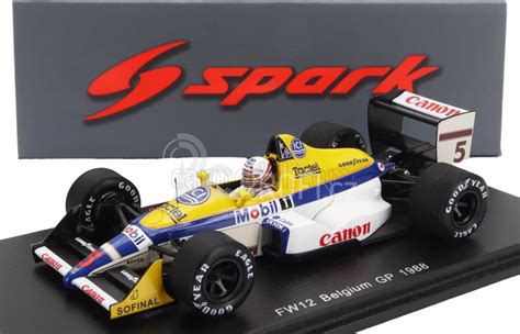 Spark Model Williams F Fw N Belgium Gp Martin Brundle