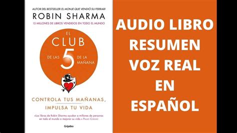 El Club De Las Am De La Ma Ana Resumen Audiolibro Voz Real En