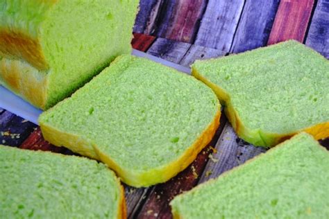 Resep Emak Roti Tawar Pandan