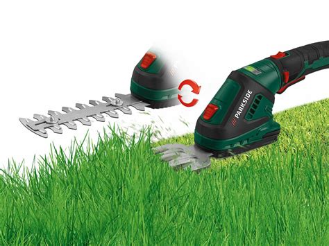 Parkside Cordless Electric Hedge Trimmer Shurb Topiary Lawn Edge