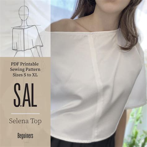 women top sewing pattern  printable patterns beginners sewing