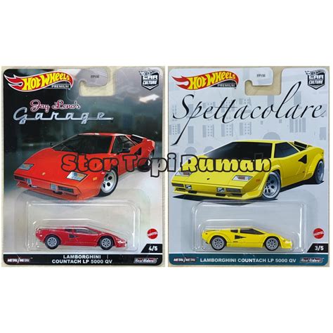 Hot Wheels Premium Lamborghini Countach LP 5000 QV HW Car Culture