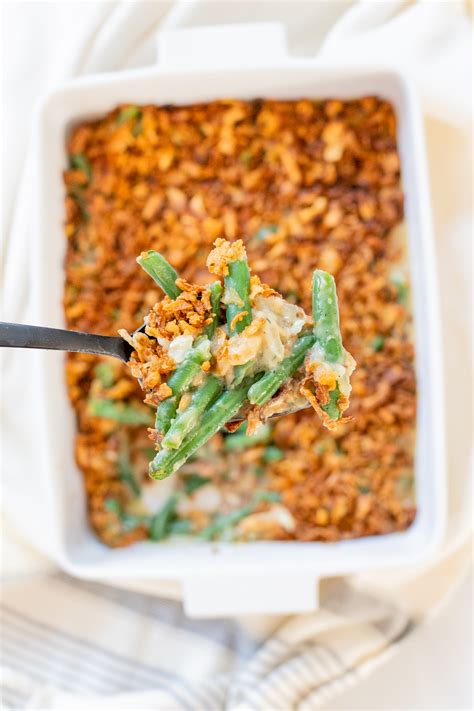 Vegan Green Bean Casserole - This Savory Vegan