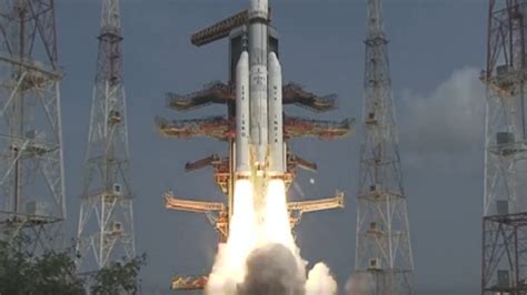 WATCH ISRO Launches Largest LVM3 Rocket Carrying 36 Satellites All