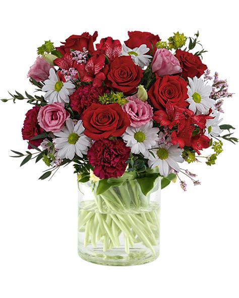 Crimson Bouquet - by Lily's Florist