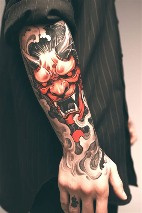 40 Captivating Hannya Mask Tattoo Designs For Bold Ink Lovers Refined
