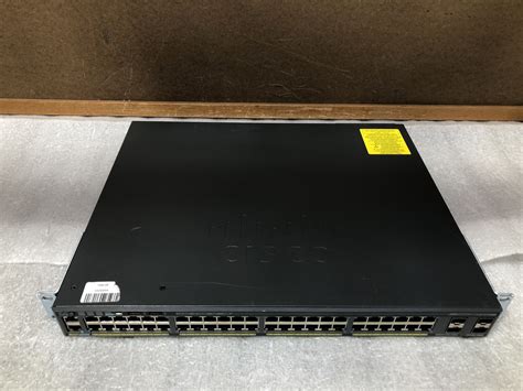 Used Cisco Catalyst 2960 X Gigabit Ethernet Switch WS C2960X 48FPS L