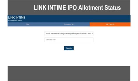 Link Intime Ipo Status Best 5 Steps For Ipo Allotment Status