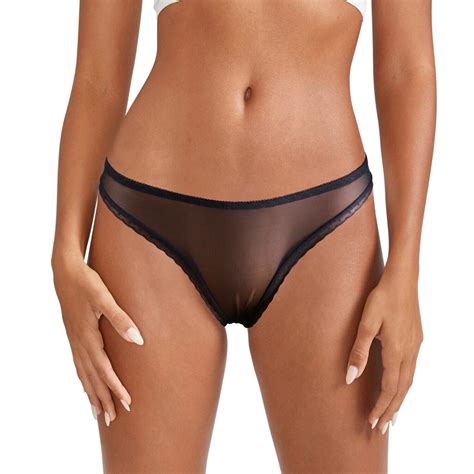 Pcs Sheer Panties Thong Ultra Thin Mesh Underwear Lingerie Knicker See