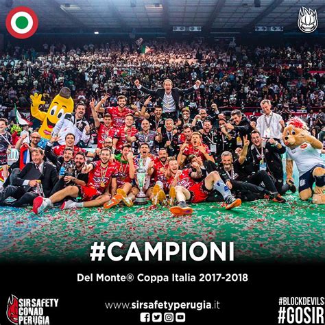 Volley Perugia vince la Coppa Italia questa Sir non si ferma più