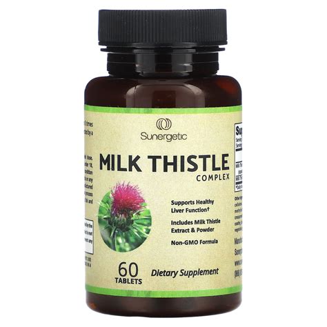 Sunergetic Milk Thistle Complex Tablets