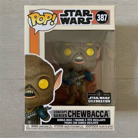 Funko Toys Star Wars Concept Series Chewbacca Funko Pop 387 Poshmark