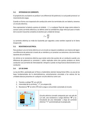 Tema V Corriente Electrica Pdf