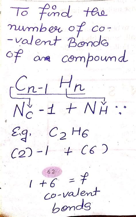 Covalent Compound Formula