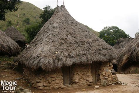 Casa Kogui Pueblo indígena Ciudad perdida Cultura colombiana