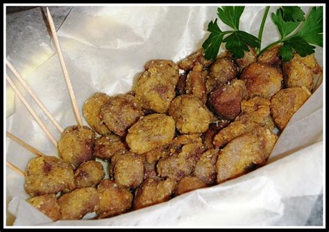 Sandra's Alaska Recipes: SANDRA'S CRISPY TENDER CHICKEN GIZZARDS