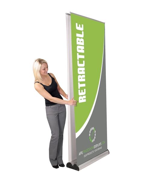 Orient 800 Double Retractable Banner Stand Hardware Only Apg Exhibits