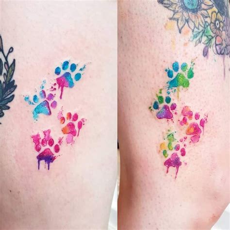 Cool Cat Paw Print Tattoo Ideas Inspiration Guide Cat Paw