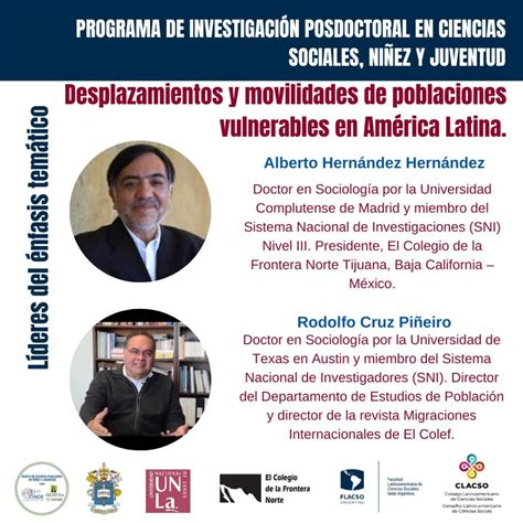 Convocatoria Para Programa De Investigación Posdoctoral En Ciencias